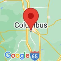 Map of Columbus, IN US